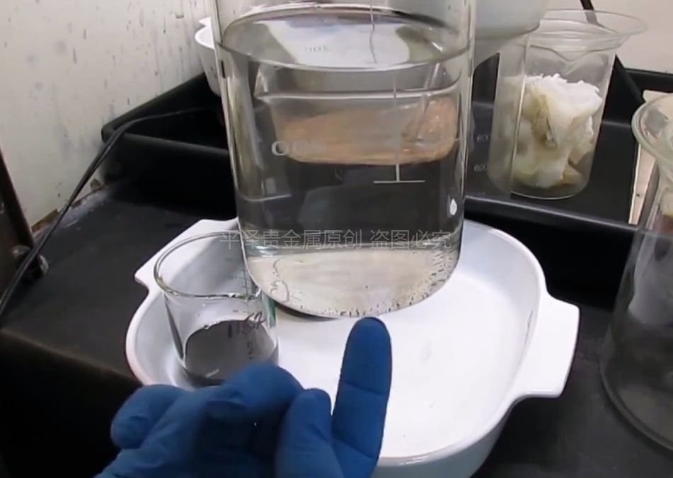 Recovery of precious metals in Pyeongtaek: Technology for Iridium wire recovery.